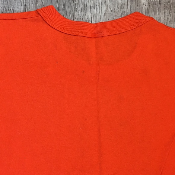 Vintage Orange Football Graphic Tee - Picture 6 of 7